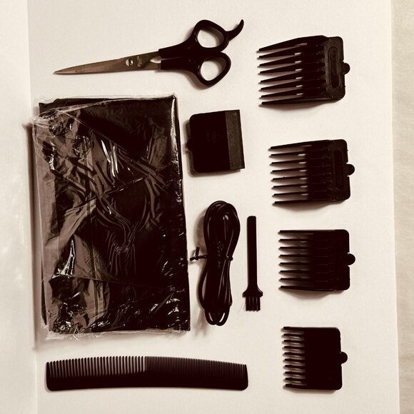 Rechargeable Hair Clipper Golden Stainless Steel Design Professional Grooming Ki - Picture 2 of 13